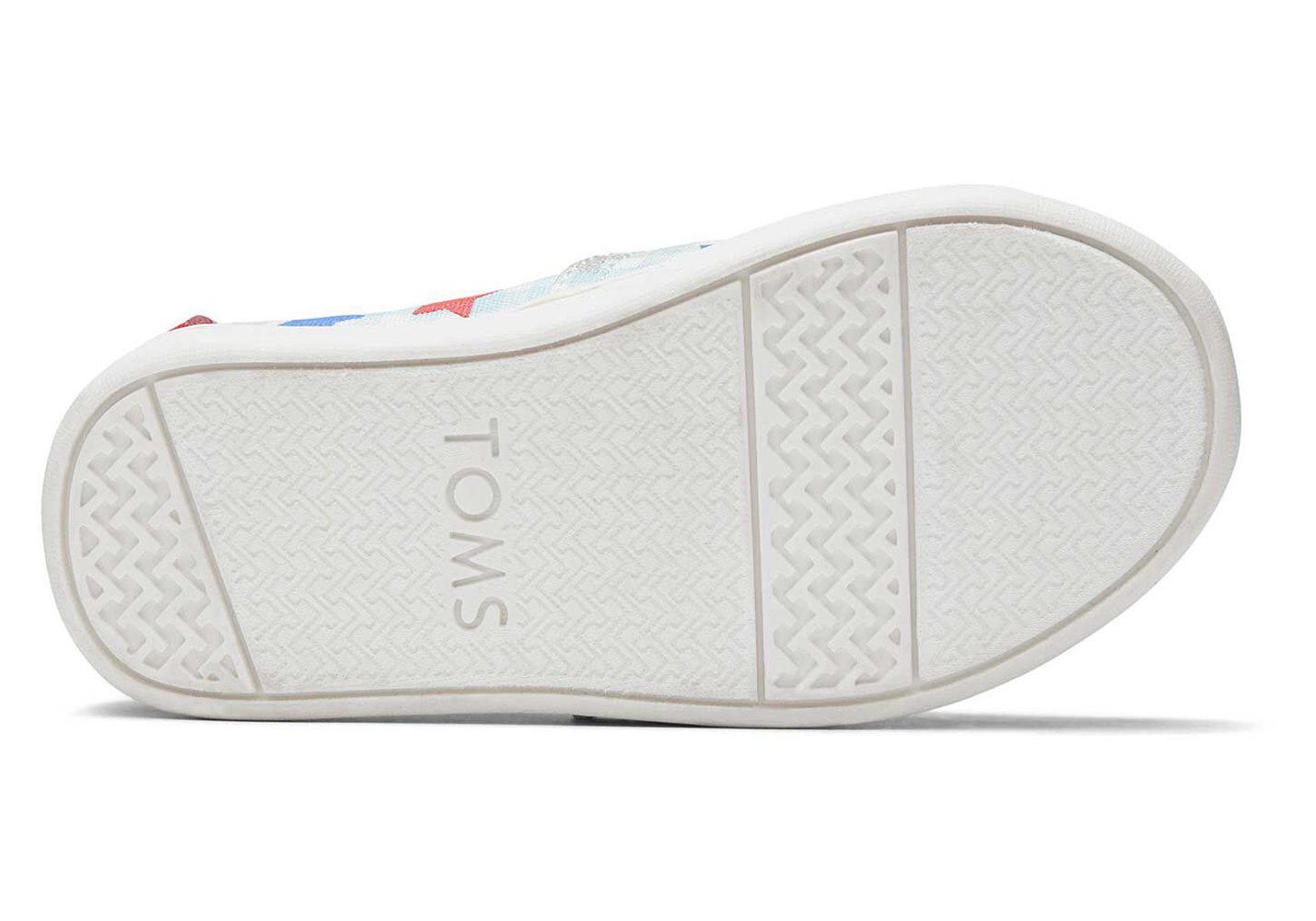 Toms Espadryle Dziecięce Niebieskie - Alpargata Tiny Glitter Star - 23IAMHTOE